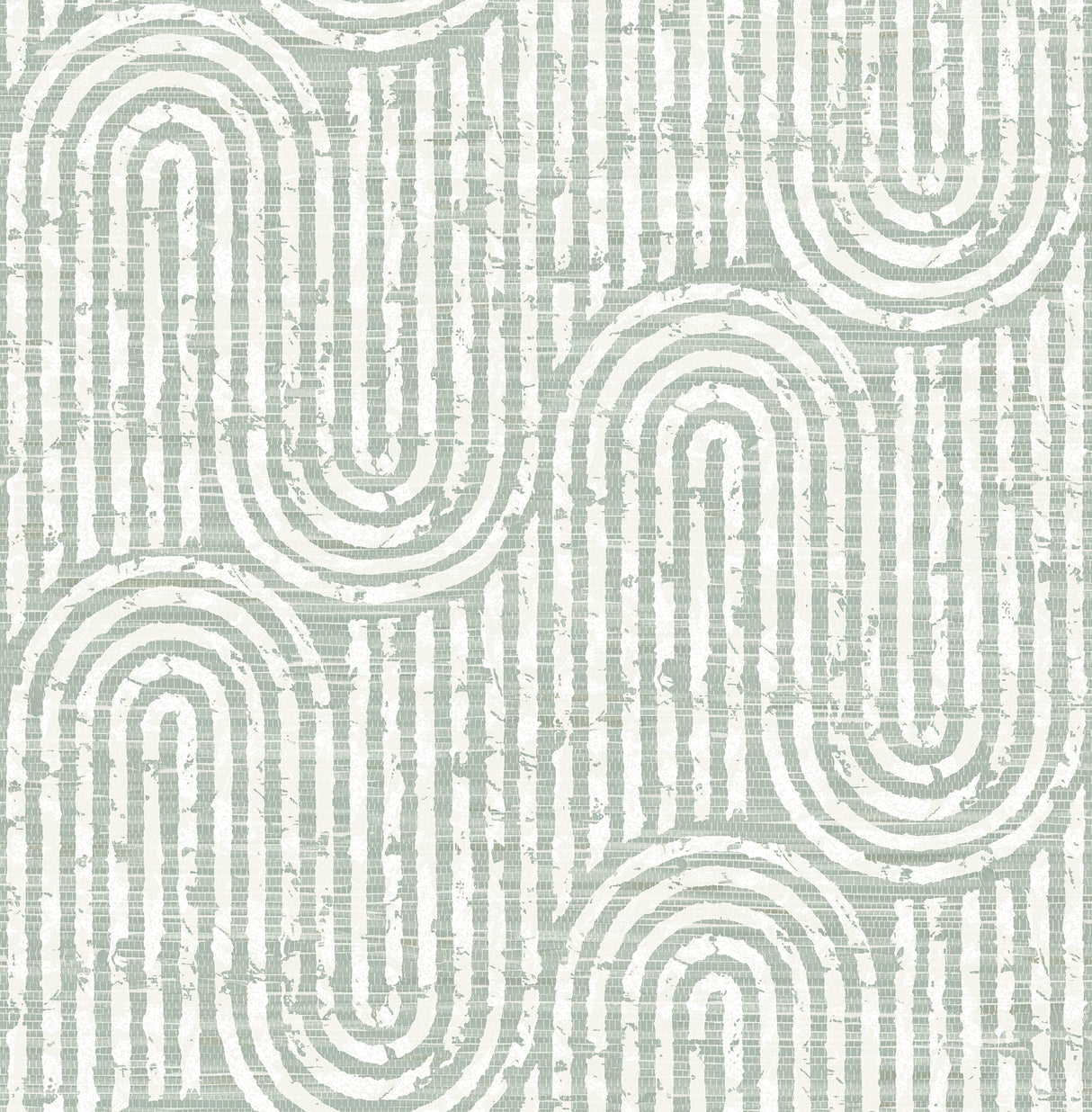 A-Street Prints 4034-26789 Trippet Sage Zen Waves Wallpaper by Scott Living