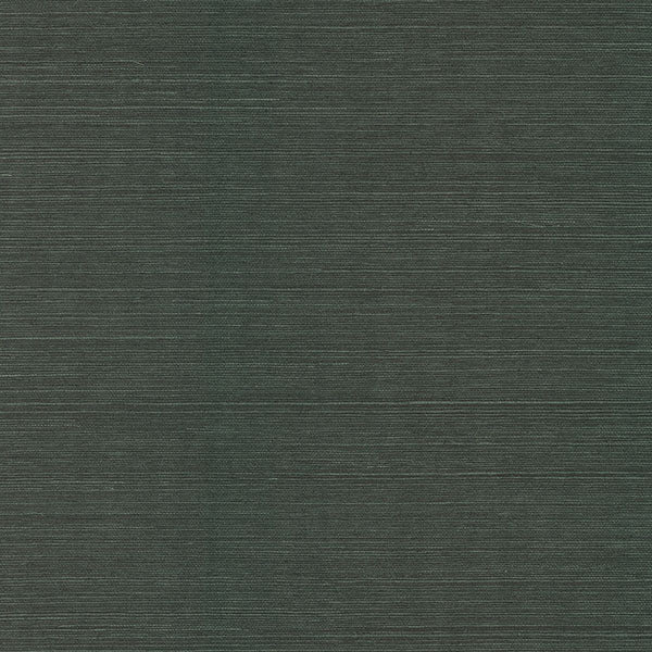 Eade’s Colcord Dark Green Sisal Grasscloth Wallpaper by Scot