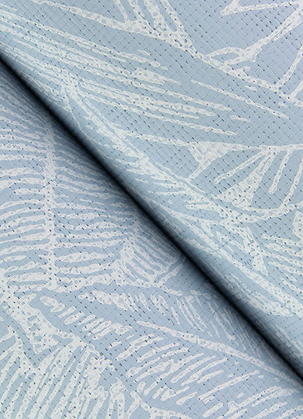Eade’s Brentwood Sky Blue Palm Leaves Wallpaper by Scott Liv