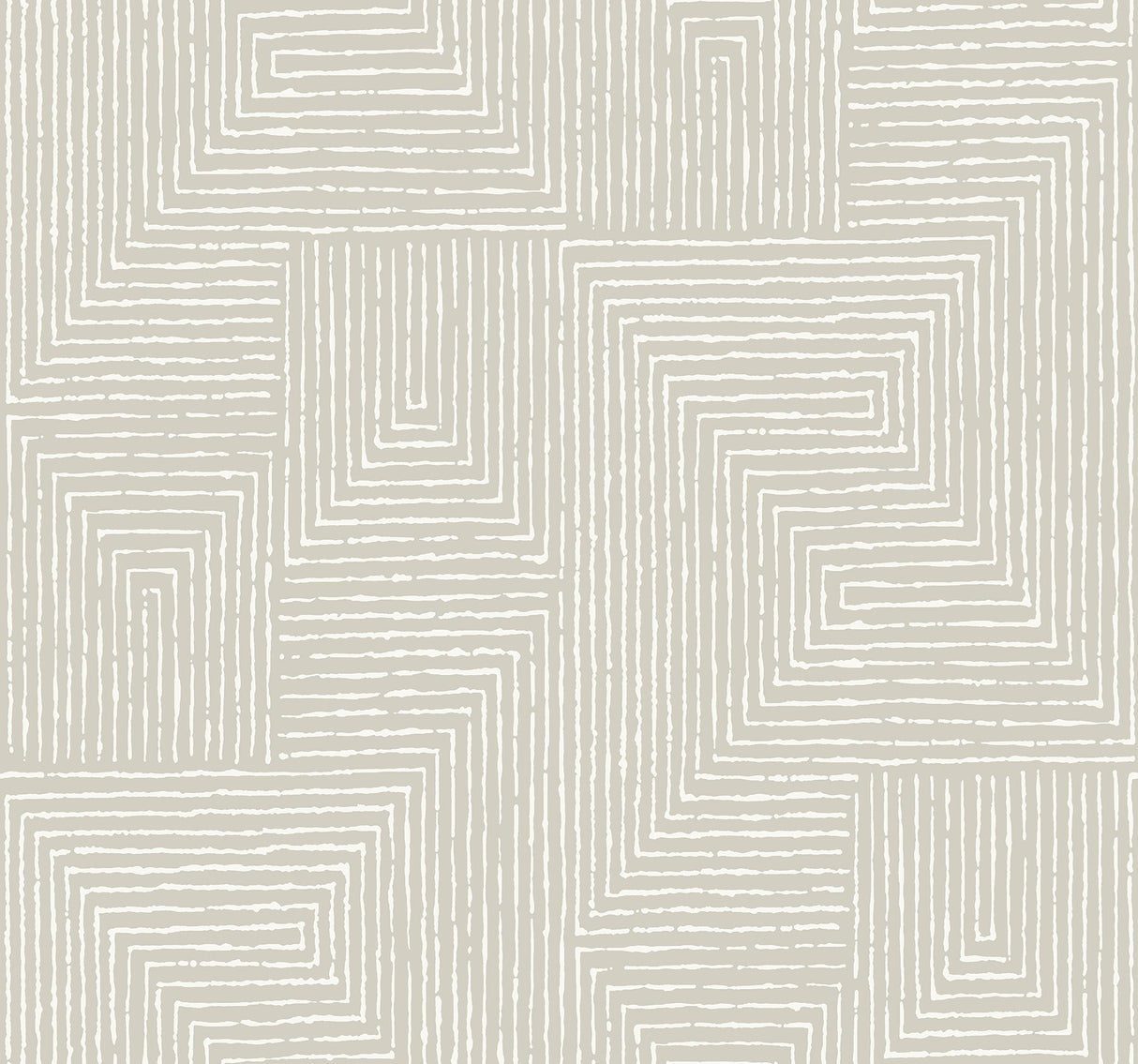 A-Street Prints 4034-72141 Mortenson Light Grey Geometric Wallpaper by Scott Living