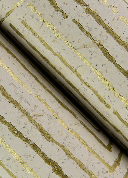 Eade’s Mortenson Gold Geometric Wallpaper by Scott Living Go