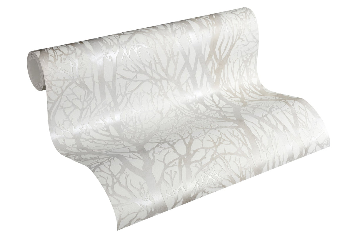 Advantage 4035-30094-1 Yasuo Cream Tree Branch Wallpaper