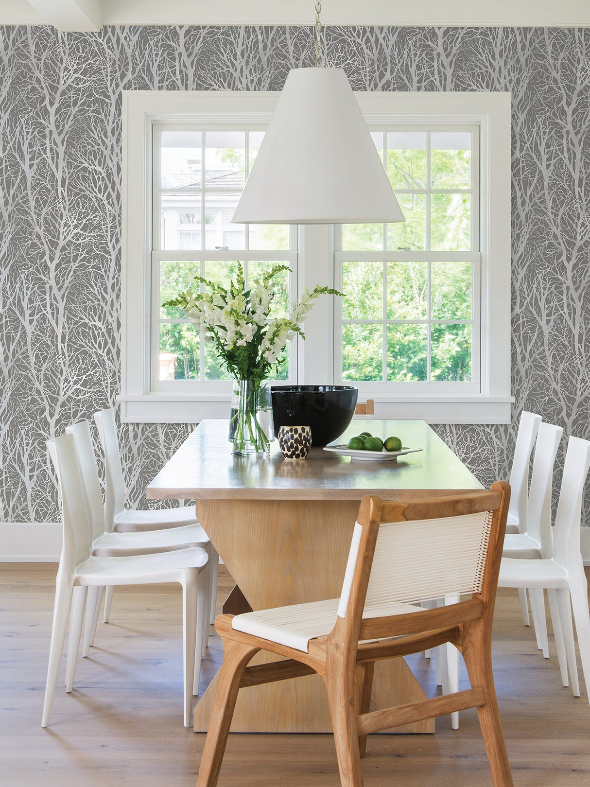 Advantage 4035-30094-3 Yasuo Grey Tree Branch Wallpaper