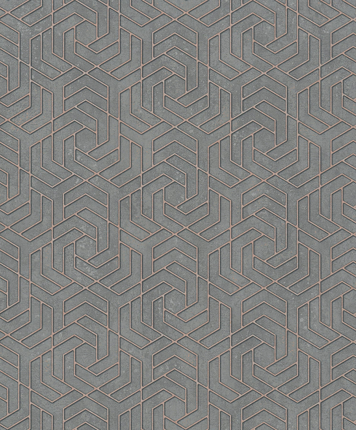 Advantage 4035-32609 Tama Charcoal Geometric Wallpaper