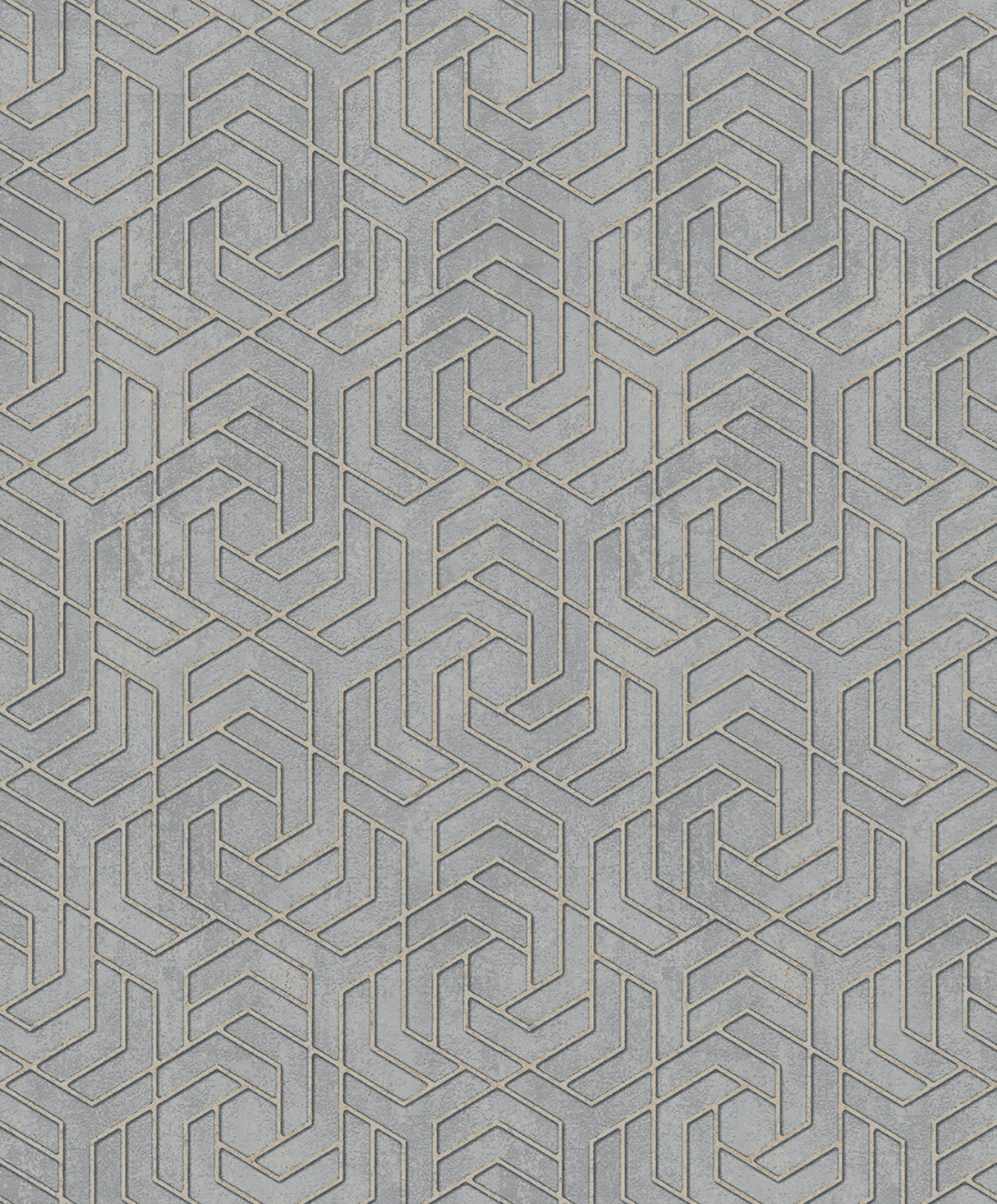Advantage 4035-32610 Tama Grey Geometric Wallpaper