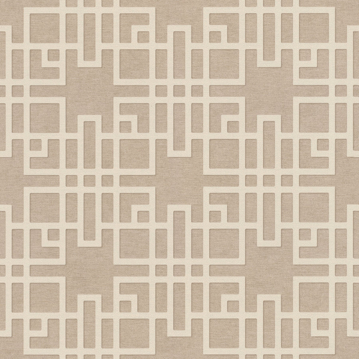 Advantage 4035-409246 Mana Beige Trellis Wallpaper