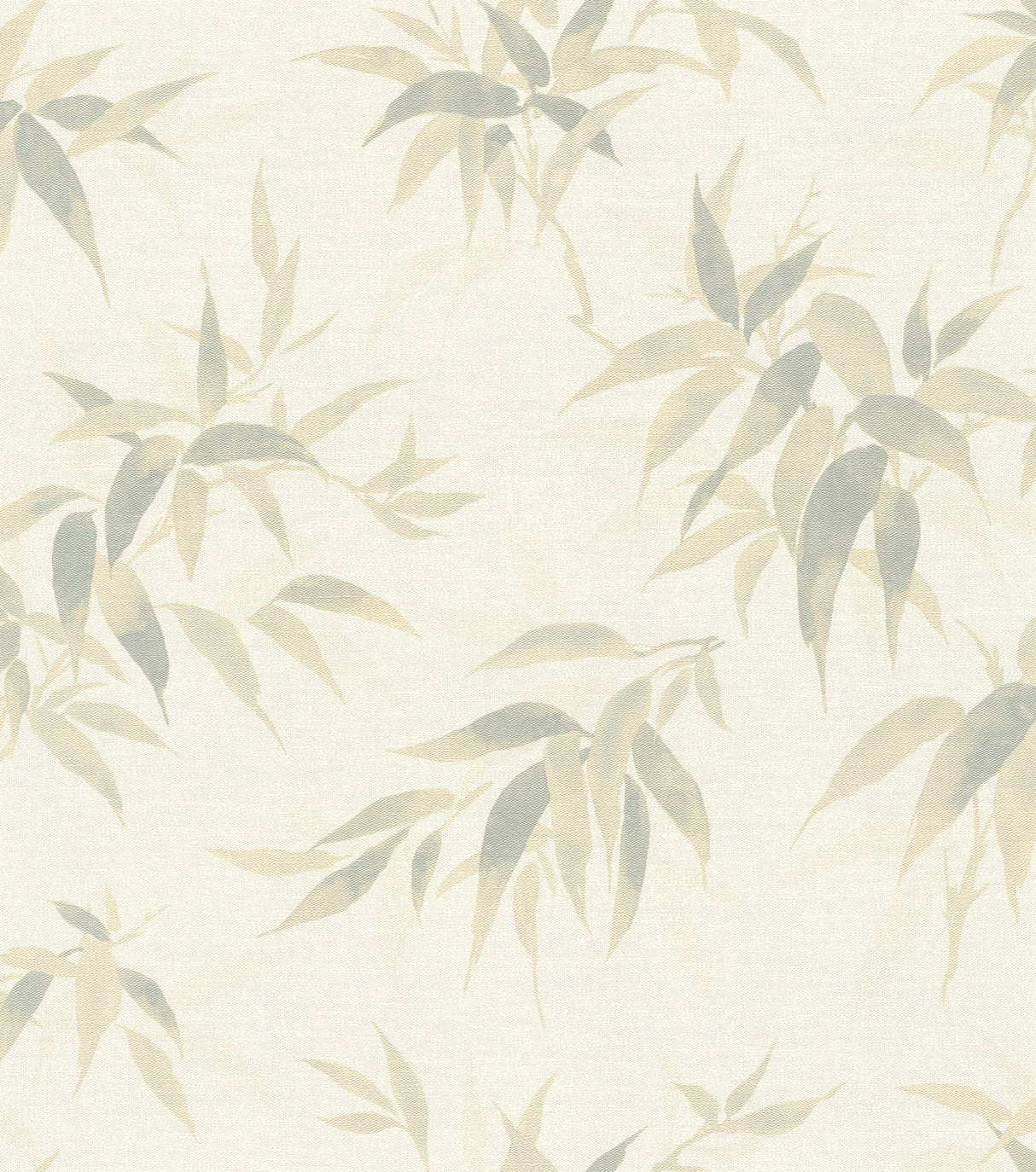 Advantage 4035-409741 Minori White Leaves Wallpaper