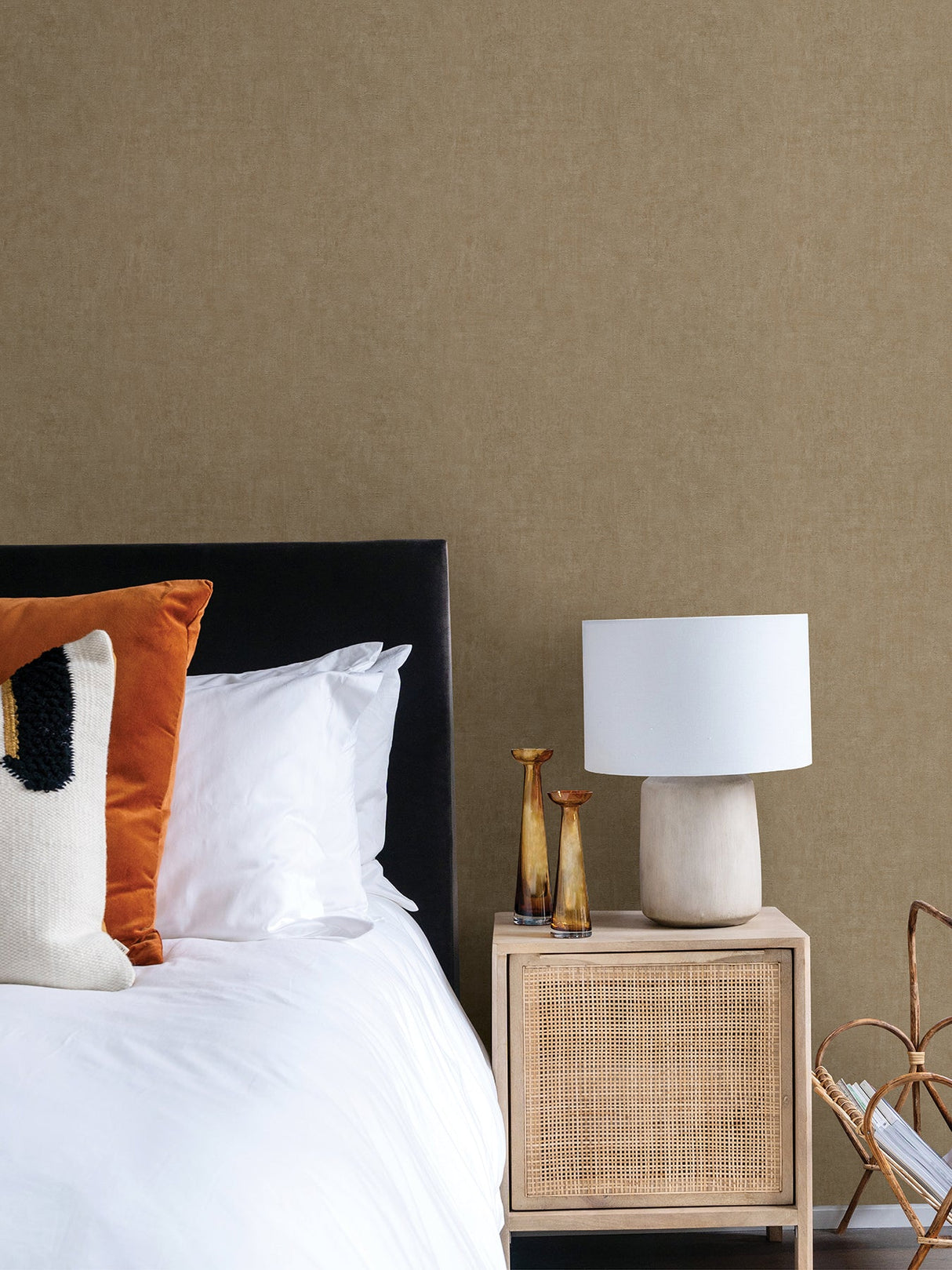 Advantage 4035-429299 Maemi Gold Distressed Wallpaper