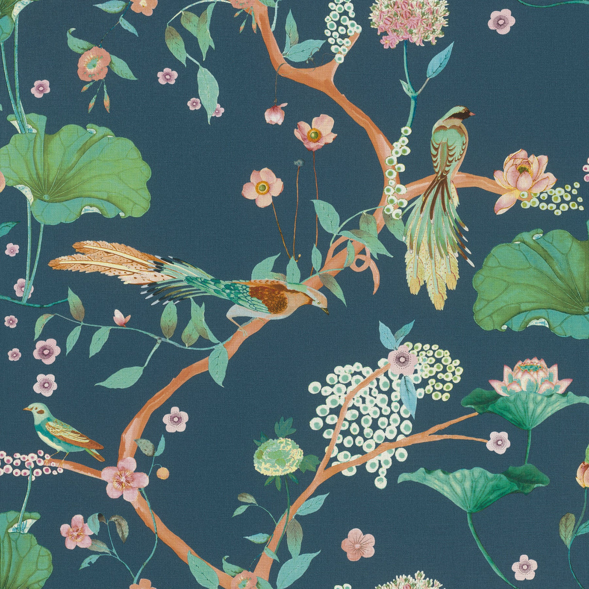 Advantage 4035-539462 Asa Blue Whimsical Trail Wallpaper