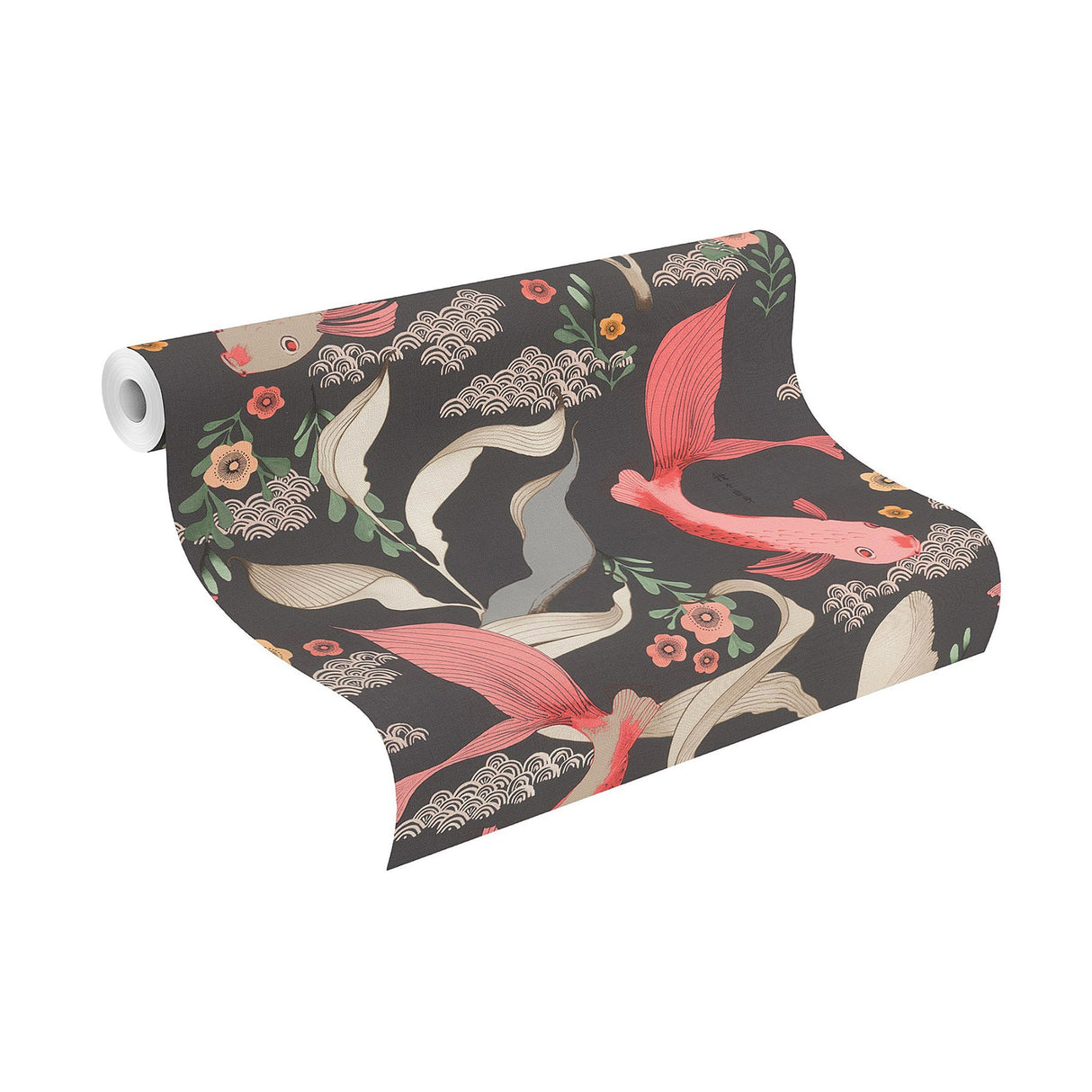 Advantage 4035-539851 Dai Black Betta Fish Wallpaper