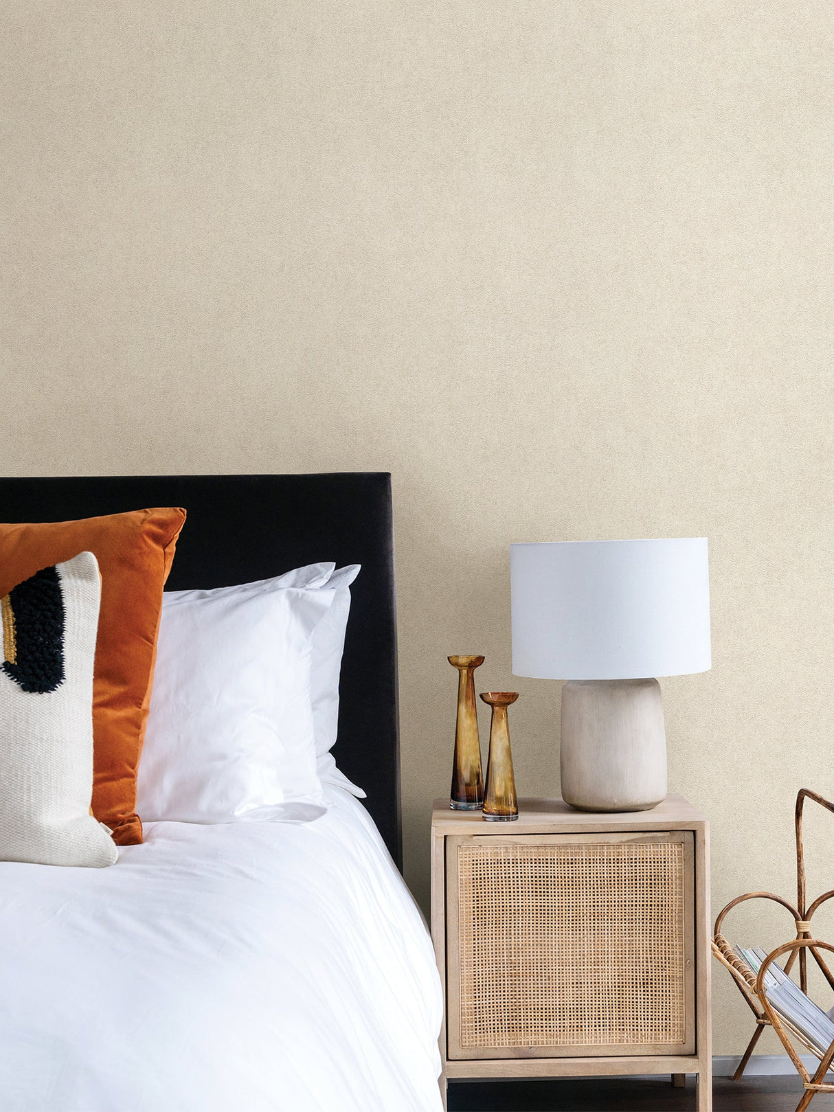 Advantage 4035-617139 Etsu Beige Distressed Wallpaper