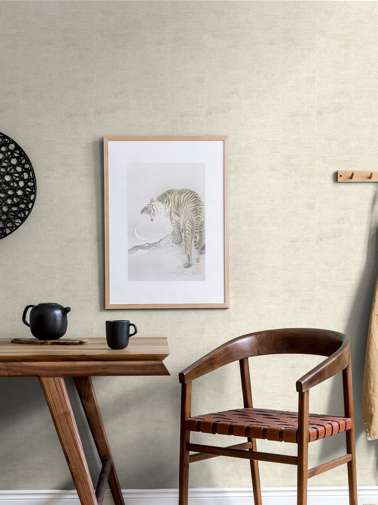 Advantage 4035-617610 Aiko Dove Stripe Wallpaper