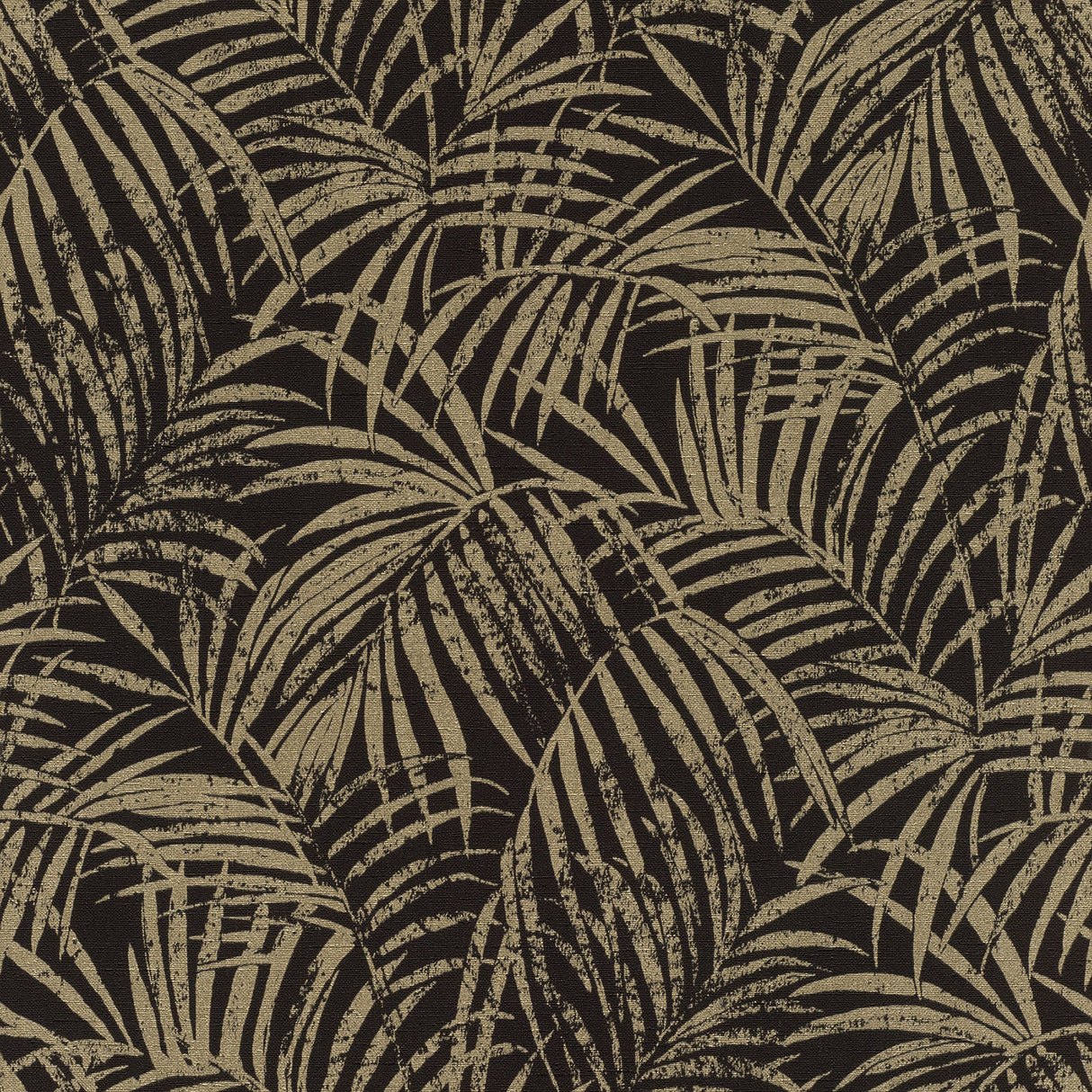 Advantage 4035-832143 Yumi Black Palm Leaf Wallpaper