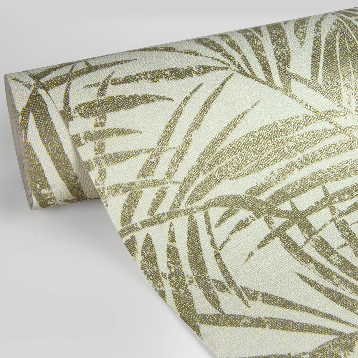 Advantage 4035-832174 Yumi Gold Palm Leaf Wallpaper