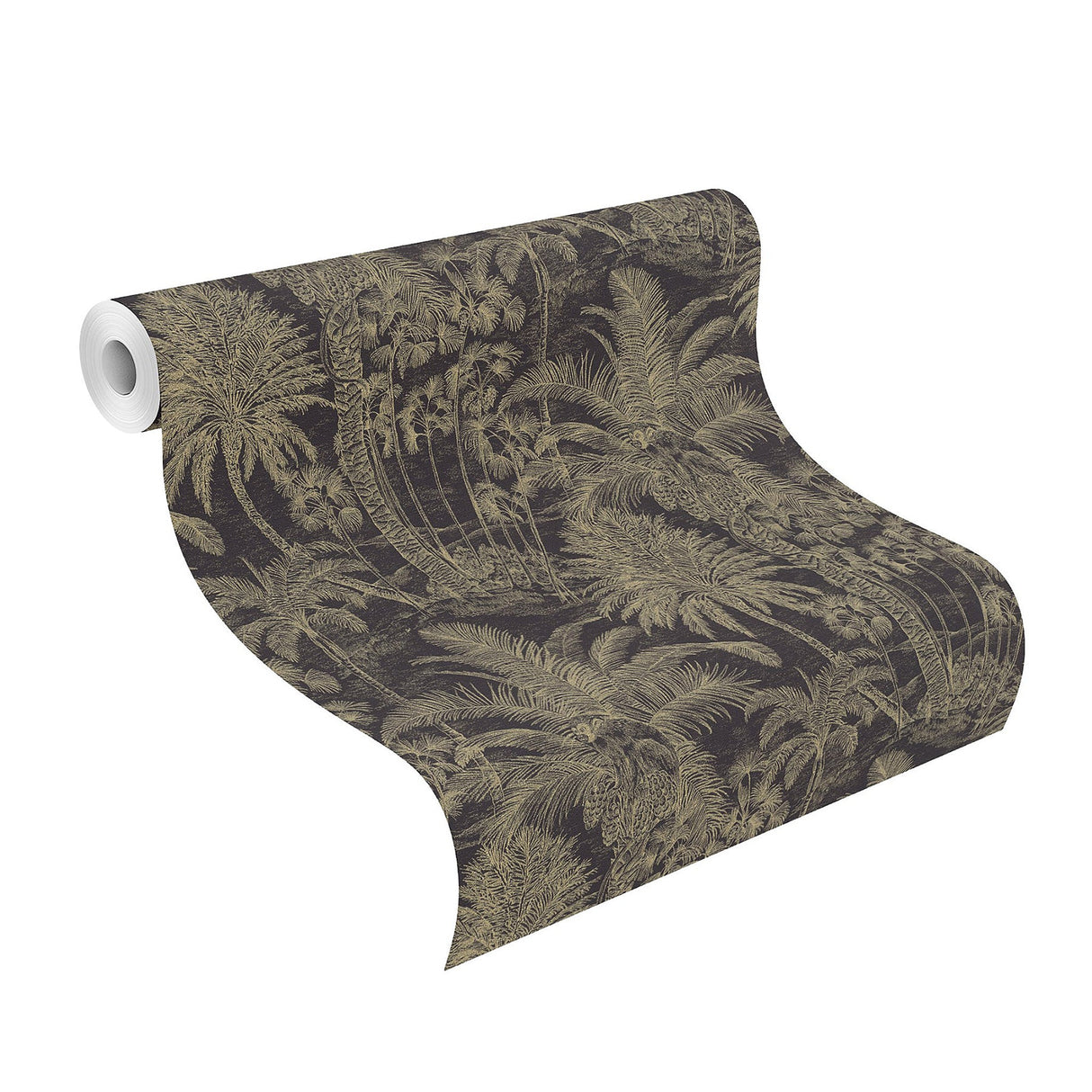 Advantage 4035-832525 Yubi Black Palm Trees Wallpaper