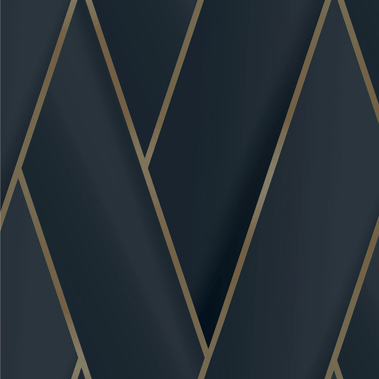Advantage 4041-34801 Manfred Navy Modern Herringbone Wallpaper