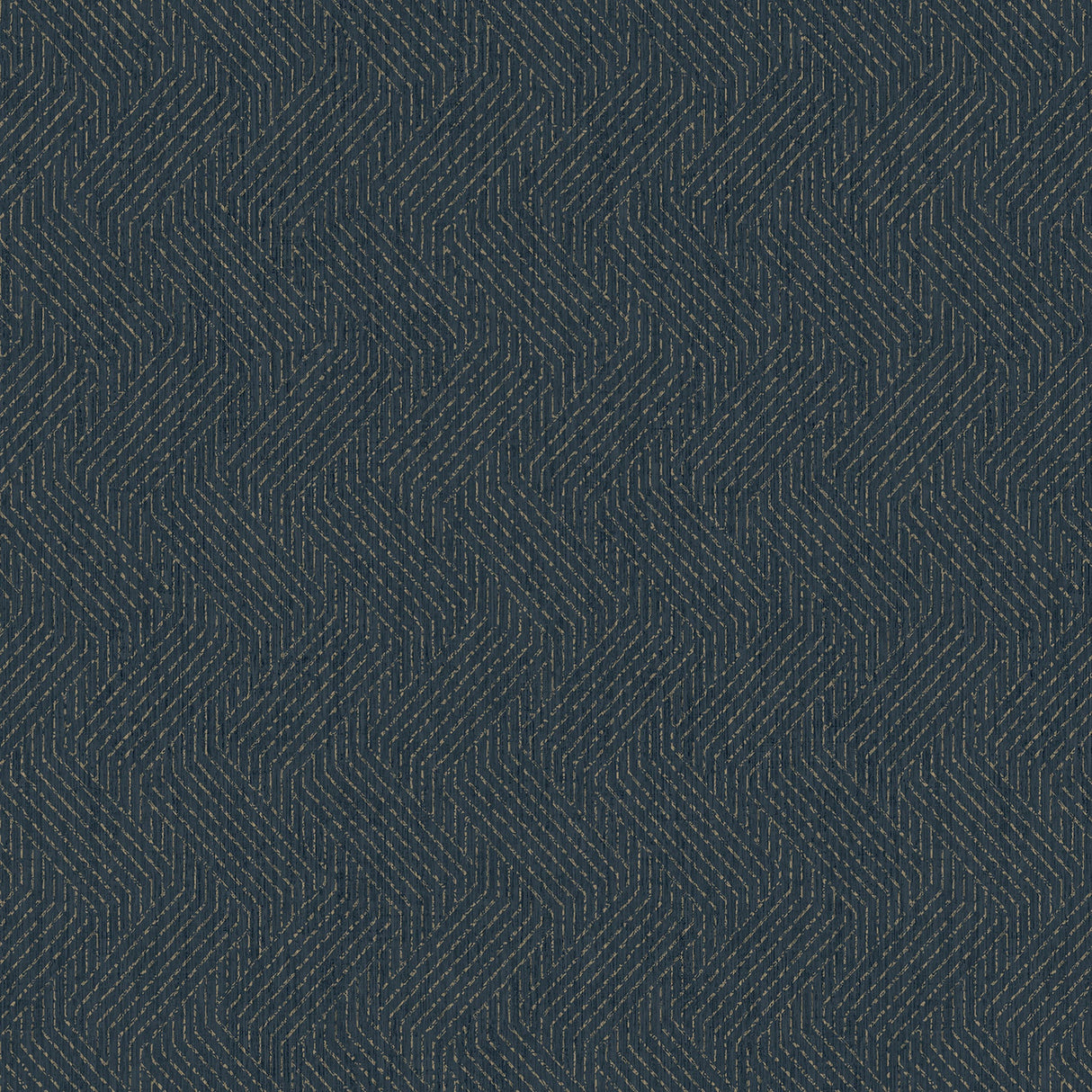Advantage 4041-35901 Elbert Navy Zig Zag Wallpaper