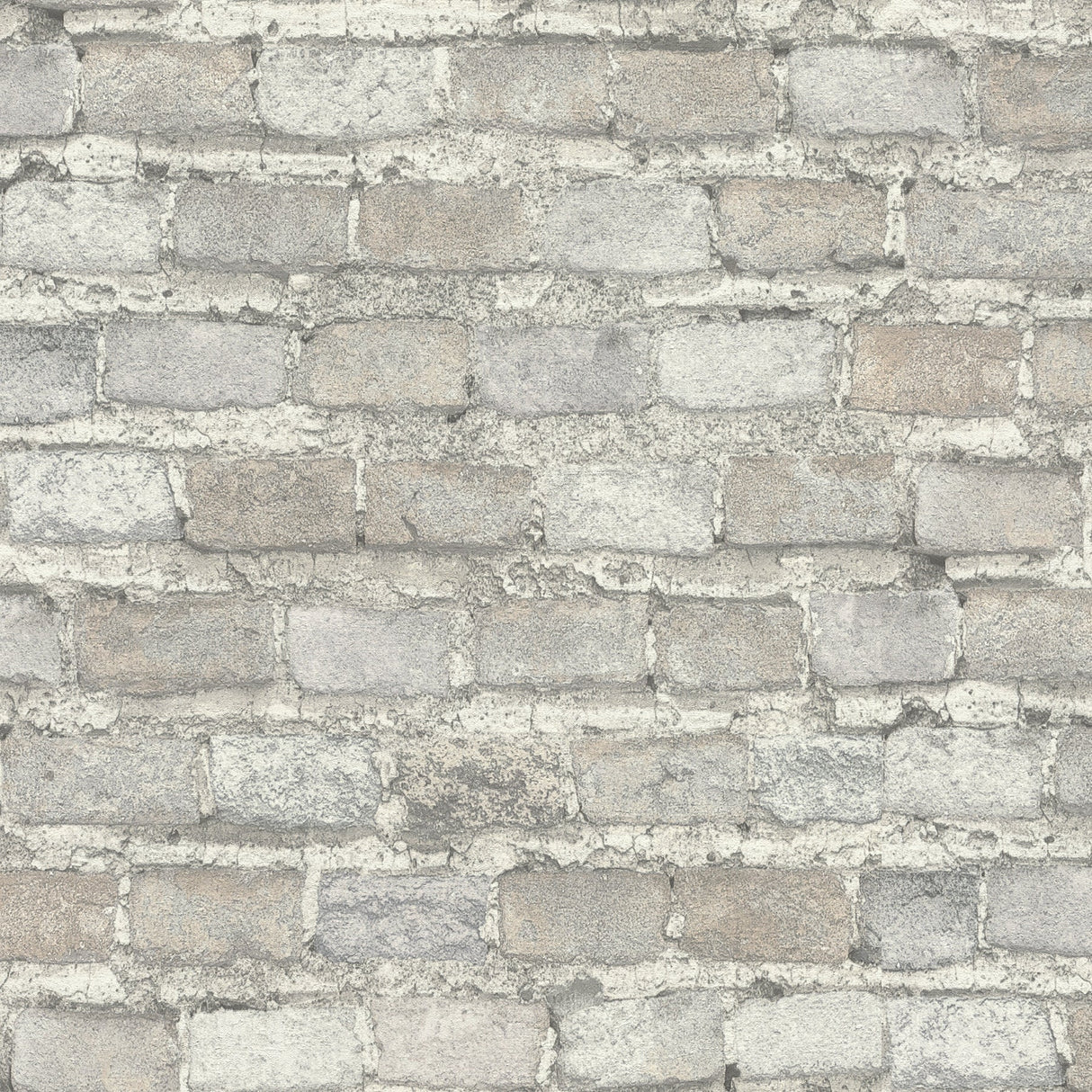 Advantage 4041-428049 Lennox Off-White Brick Wallpaper