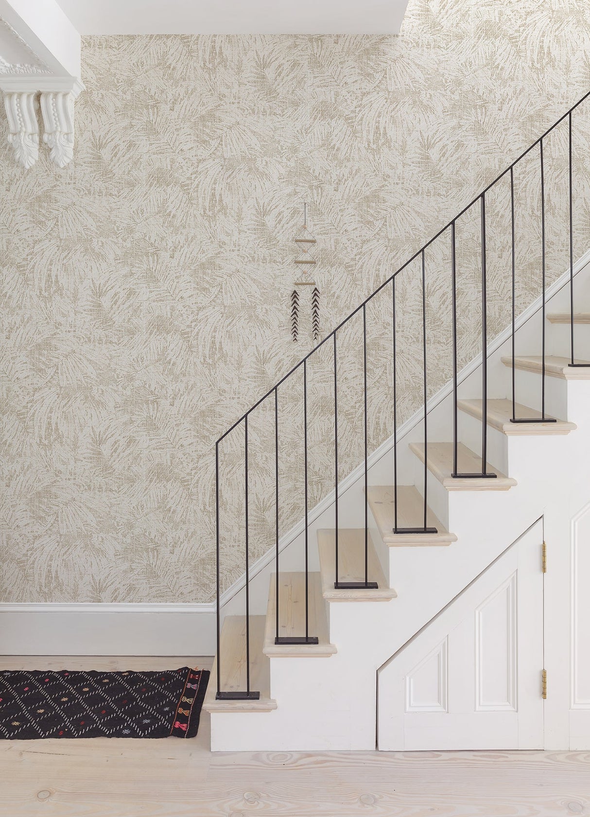 Advantage 4044-32263-2 Torquino Off-White Fronds Wallpaper