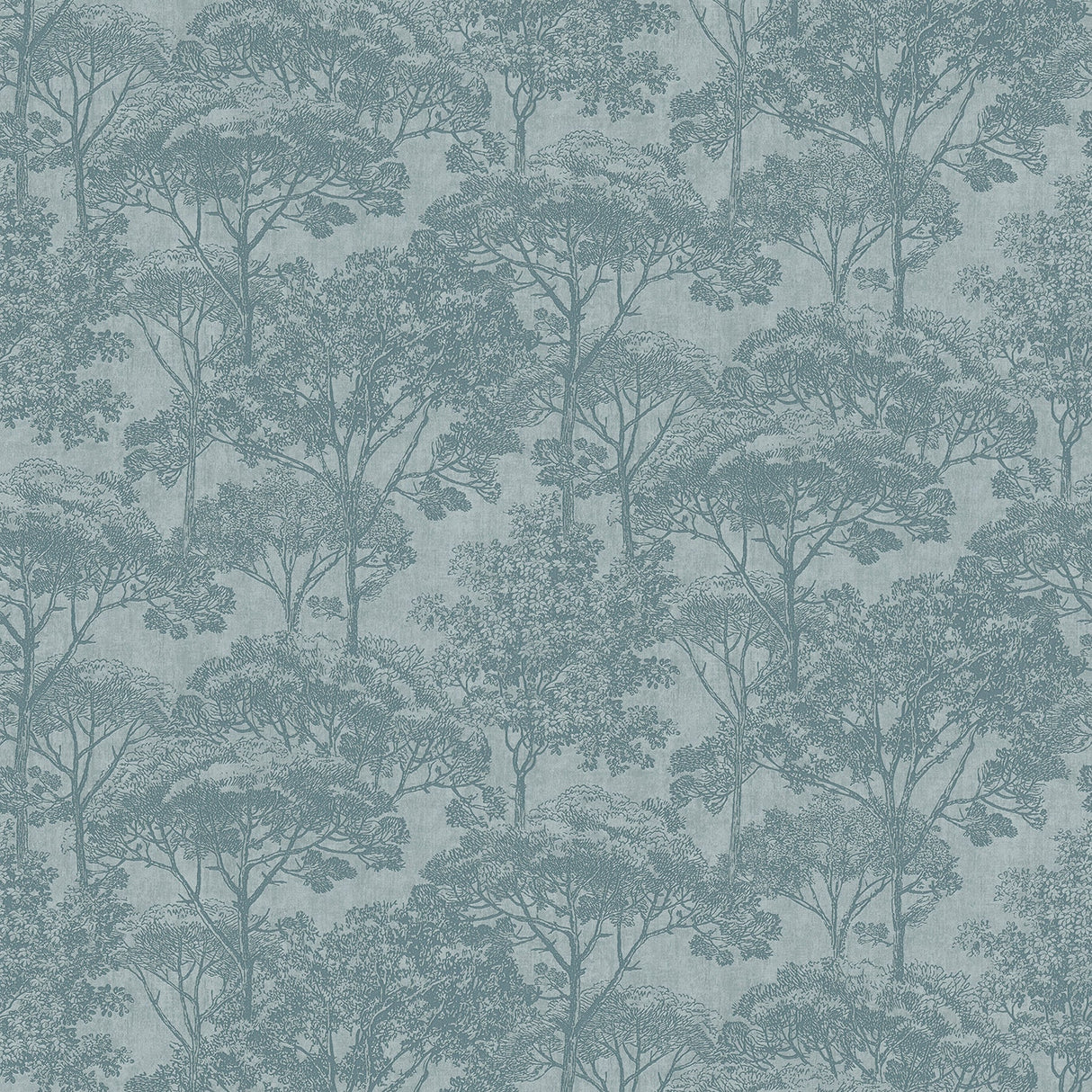 Advantage 4044-38023-2 Teatro Blue Trees Wallpaper
