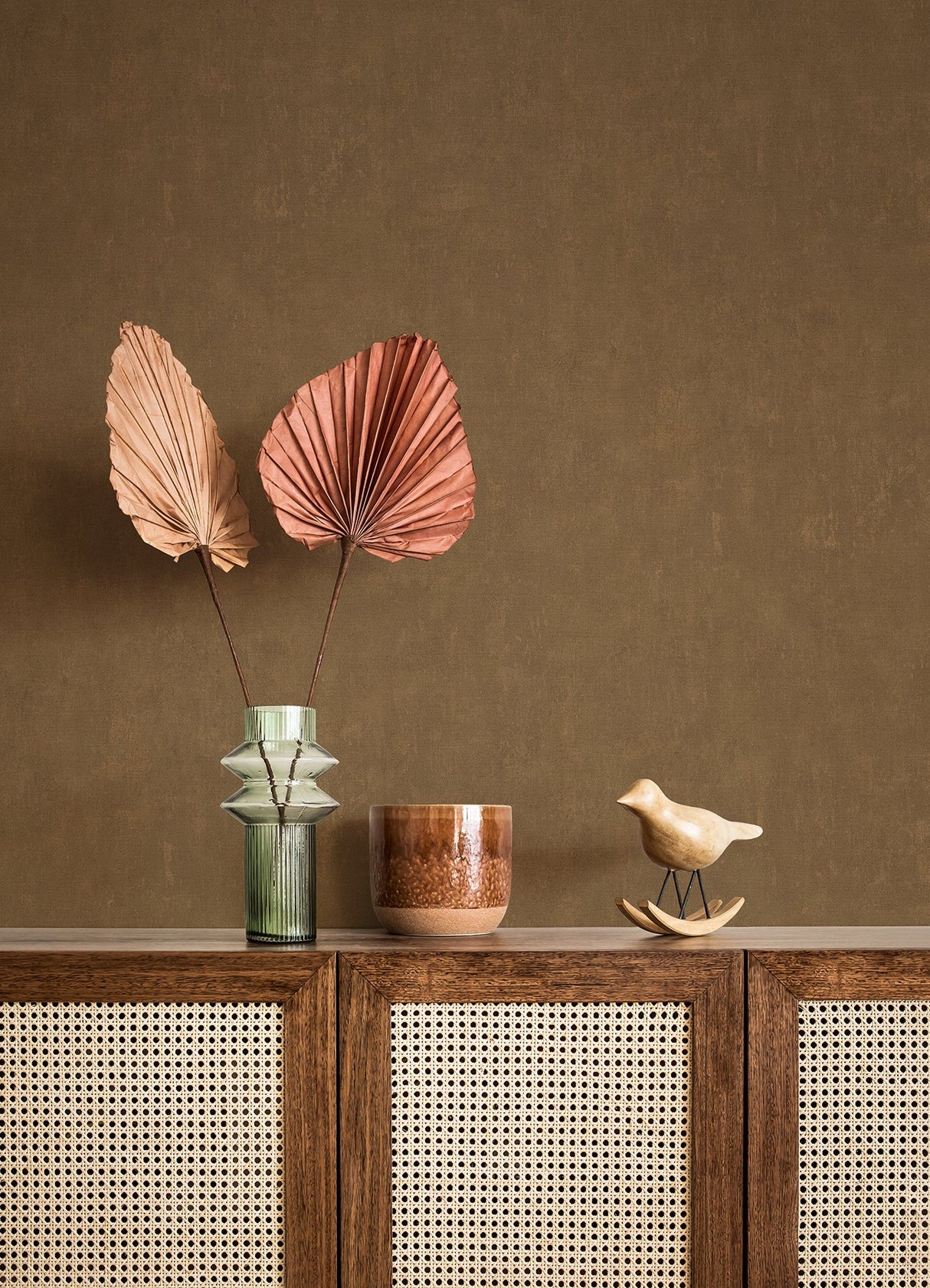 Advantage 4044-38024-7 Riomar Copper Distressed Texture Wallpaper