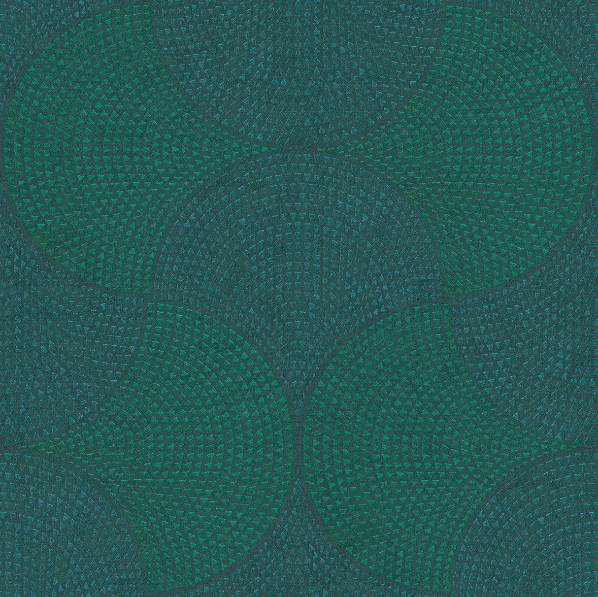 Advantage 4044-38027-1 Bel Air Teal Fan Wallpaper