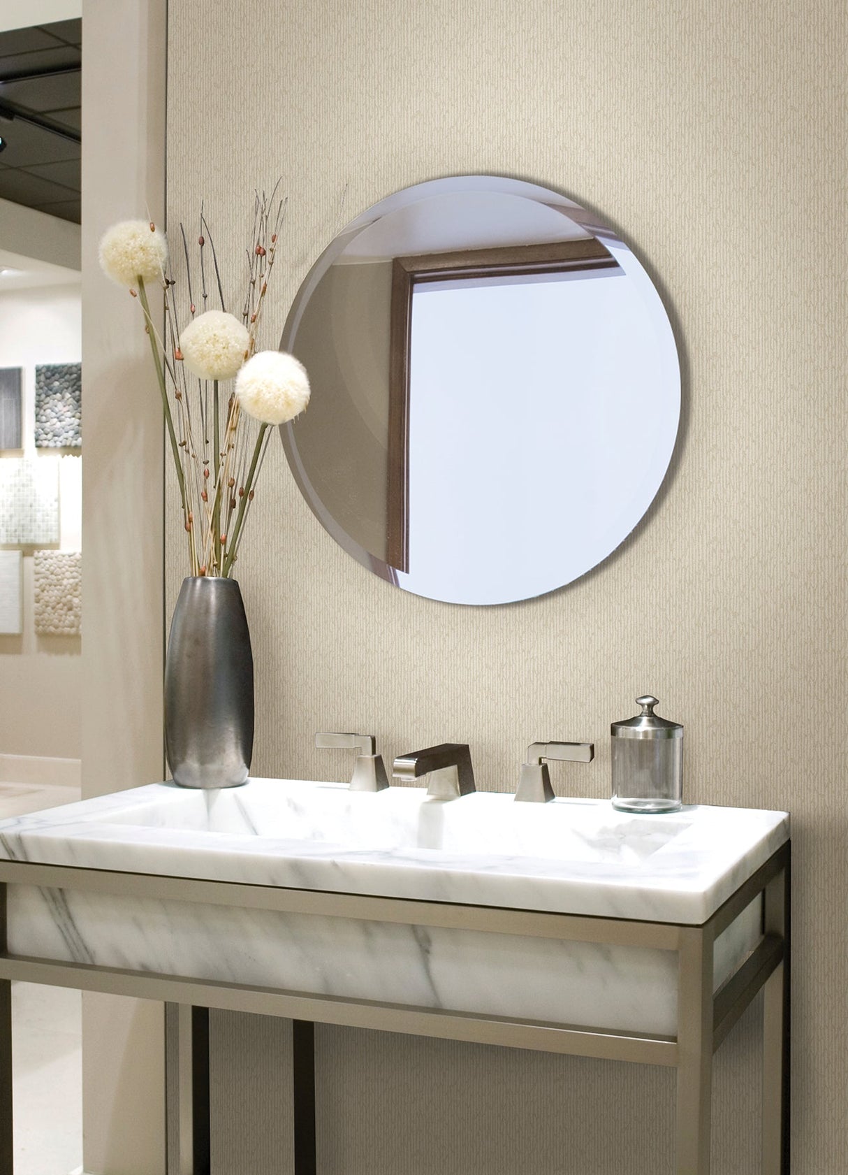 A-Street Prints 4046-26130 Mackintosh Cream Textural Wallpaper