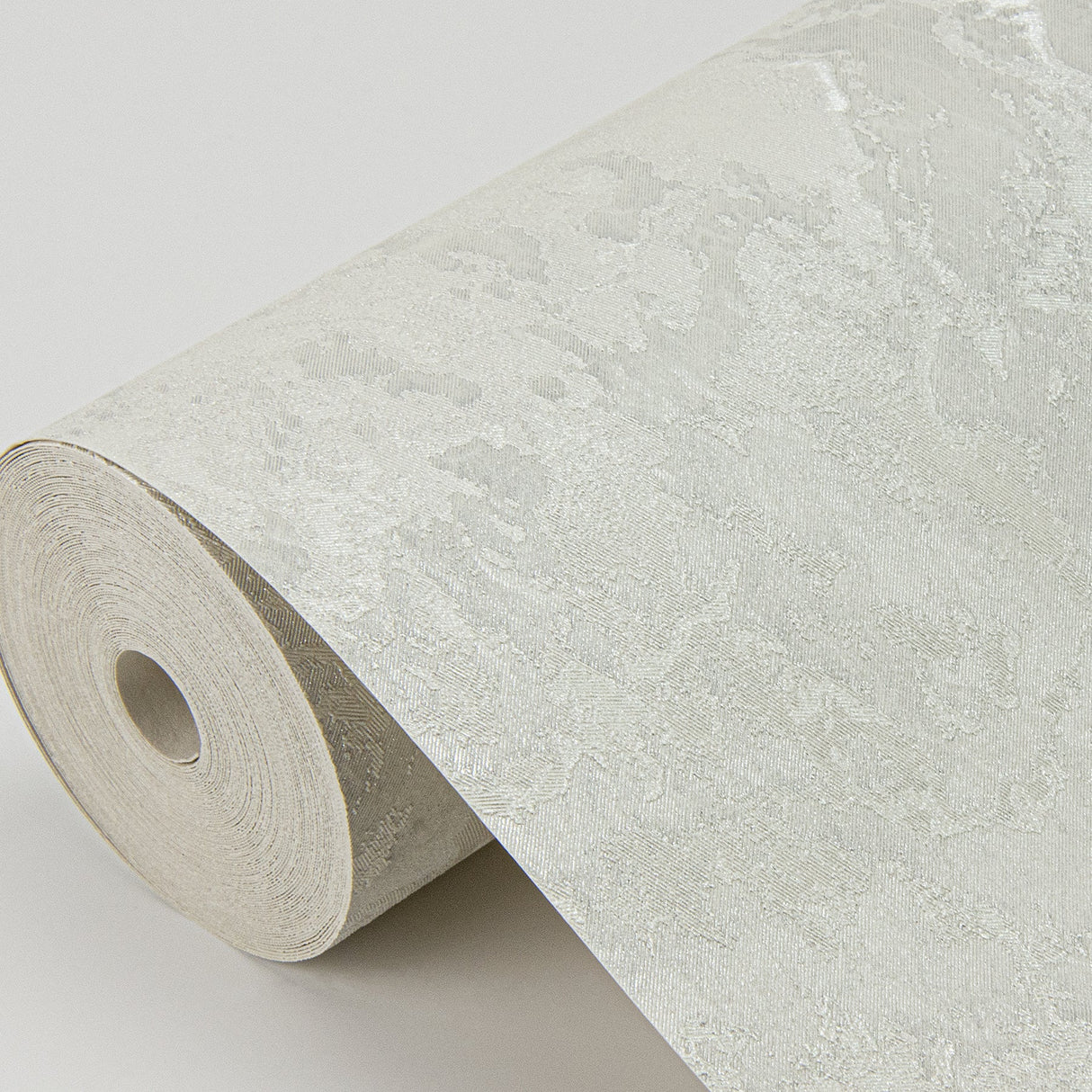 Sirpi 4058-21737 Francesca Silver Texture Wallpaper
