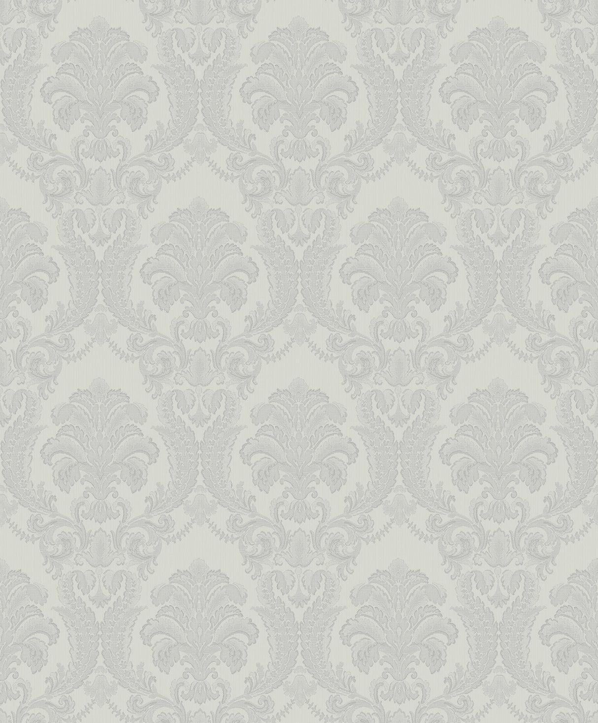 Sirpi 4058-21775 Renatta Silver Damask Wallpaper