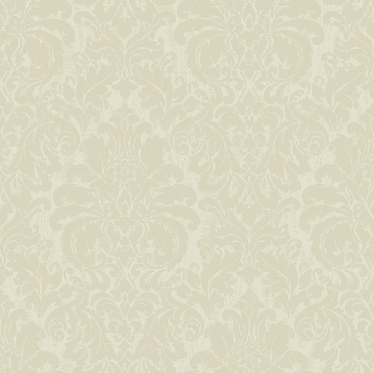 Sirpi 4058-24802 Betina Light Yellow Damask Wallpaper