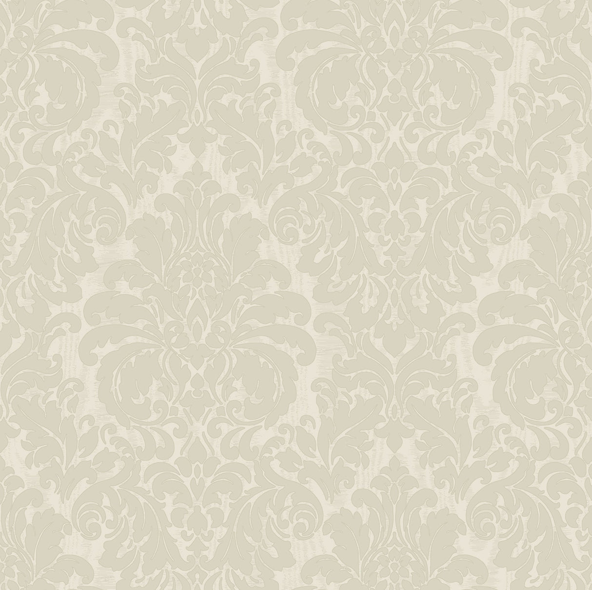 Sirpi 4058-24804 Betina White Damask Wallpaper