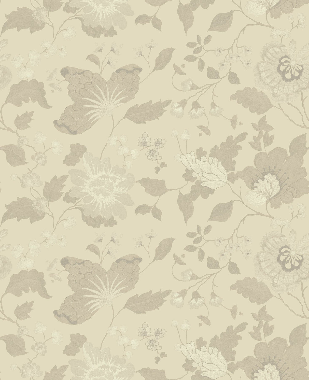 Sirpi 4058-24847 Vittoria Light Pink Floral Wallpaper