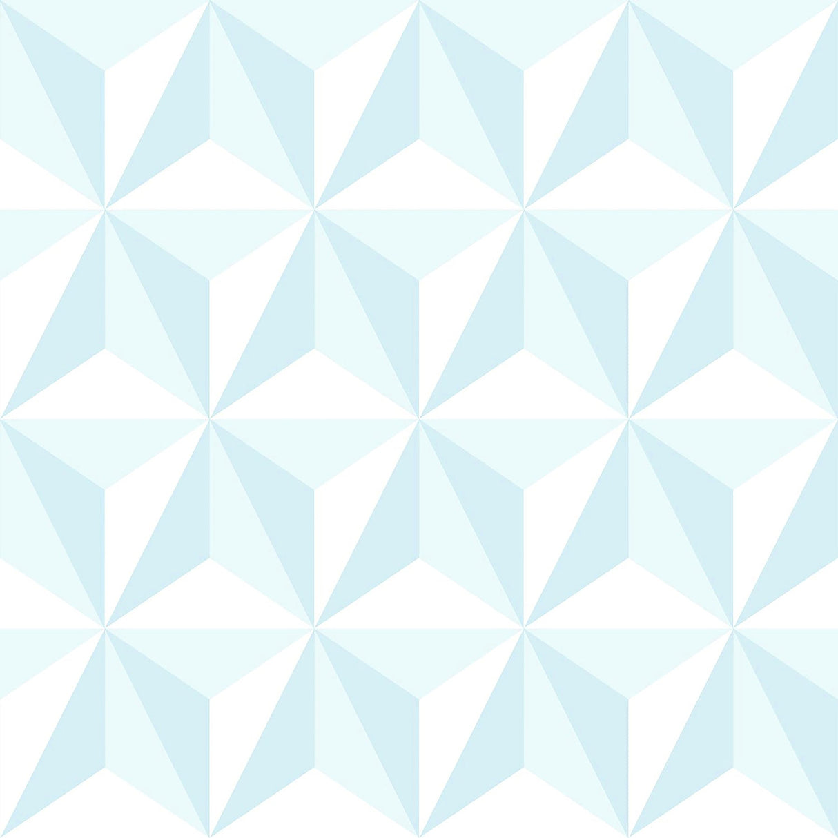 Chesapeake 4060-138912 Adella Sky Blue Geometric Wallpaper
