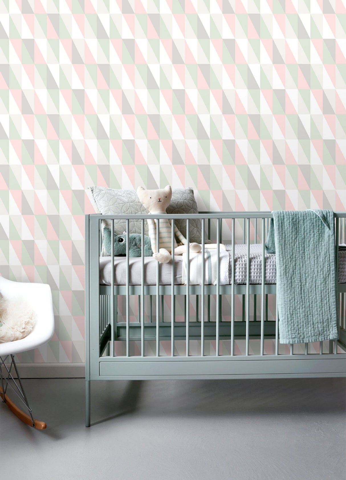 Chesapeake 4060-138919 Inez Pastel Geometric Wallpaper