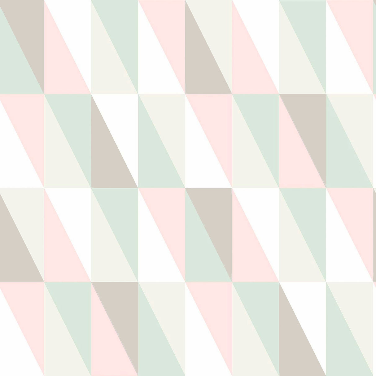 Chesapeake 4060-138919 Inez Pastel Geometric Wallpaper