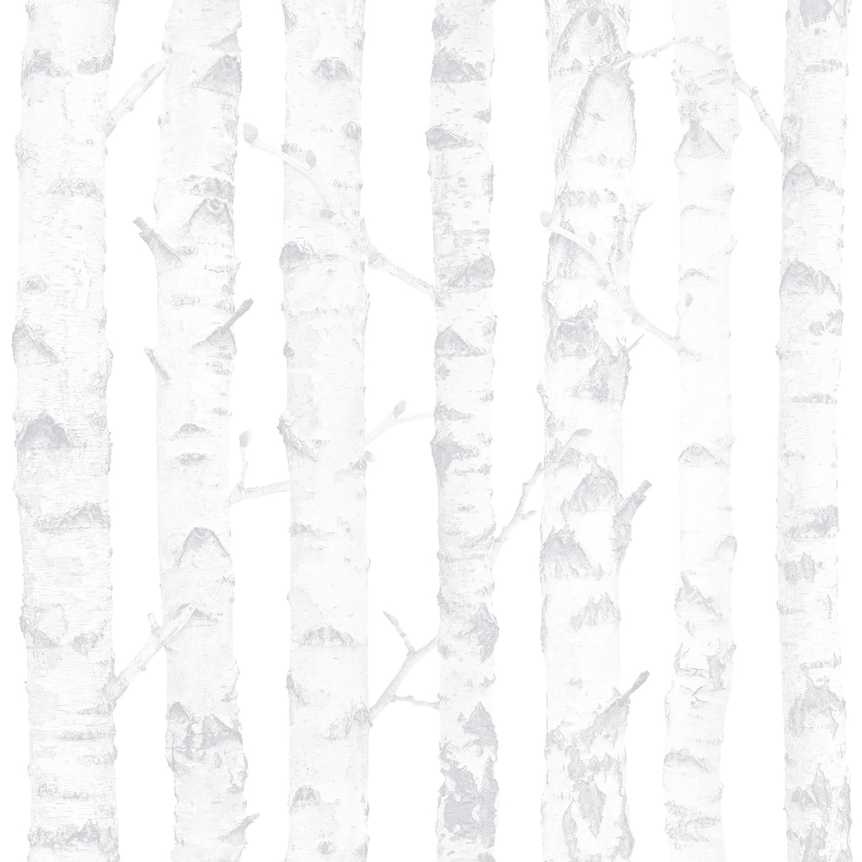 Chesapeake 4060-138944 Birdie Grey Birch Wallpaper