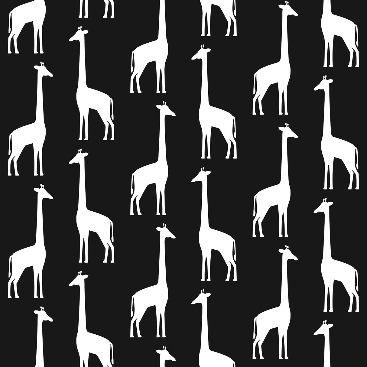 Chesapeake 4060-139062 Vivi Black Giraffe Wallpaper