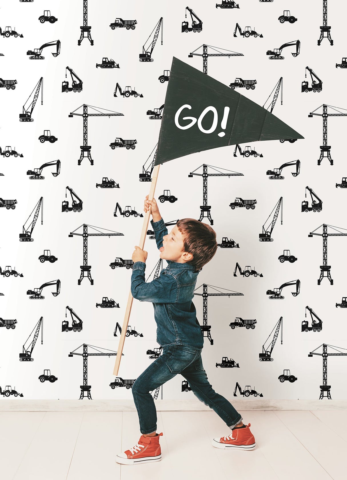 Chesapeake 4060-139263 Eowyn Black Cranes Wallpaper