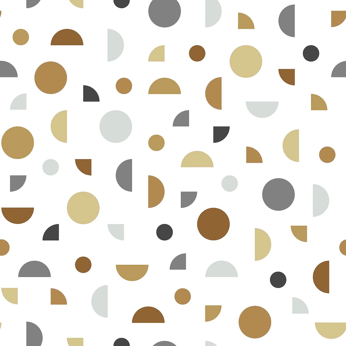 Chesapeake 4060-139278 Marilee Neutral Circles Wallpaper