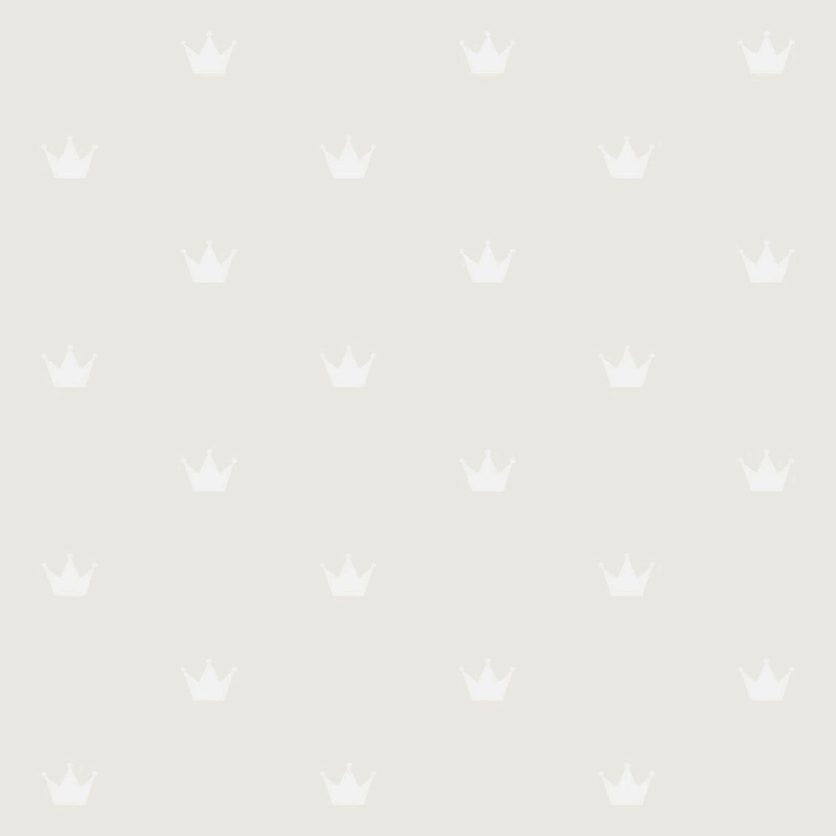 Chesapeake 4060-347703 Bea Silver Crowns Wallpaper