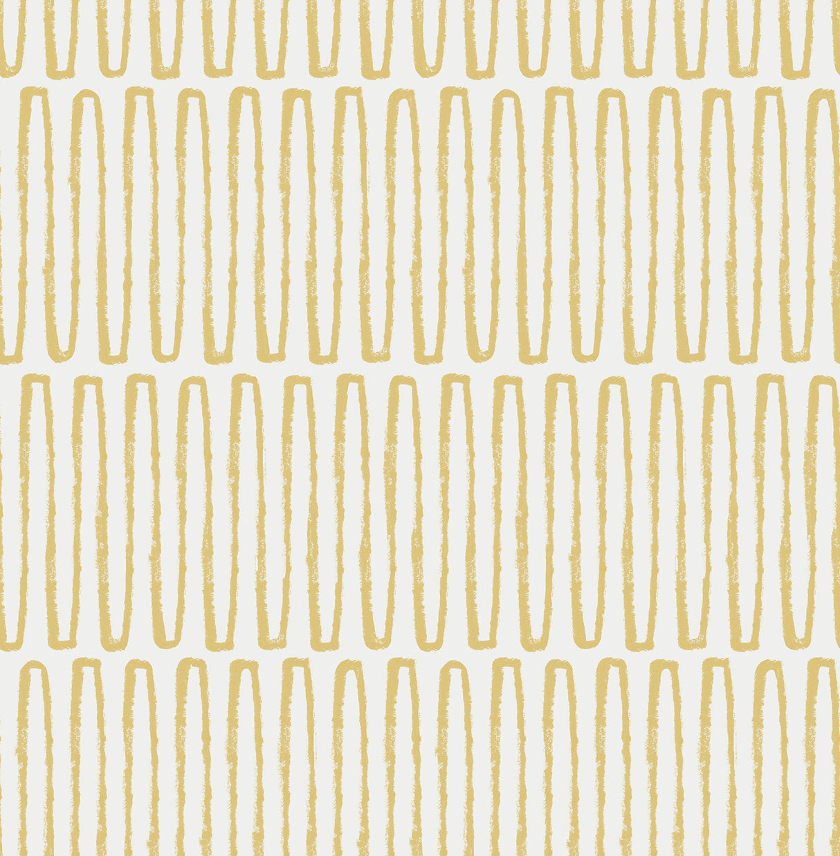 A-Street Prints 4066-26500 Lars Mustard Retro Wave Wallpaper