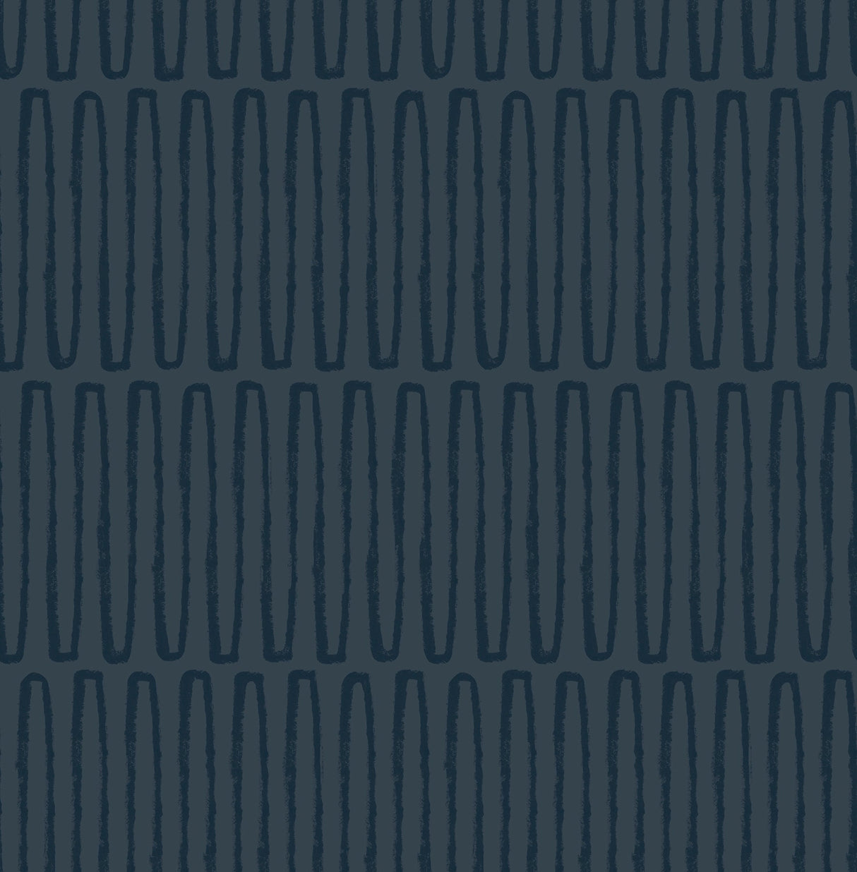 A-Street Prints 4066-26502 Lars Navy Retro Wave Wallpaper