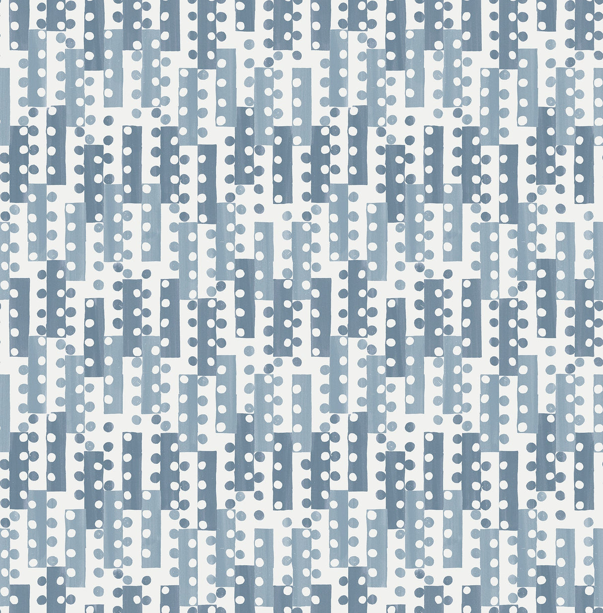 A-Street Prints 4066-26508 Erik Blue Building Blocks Wallpaper