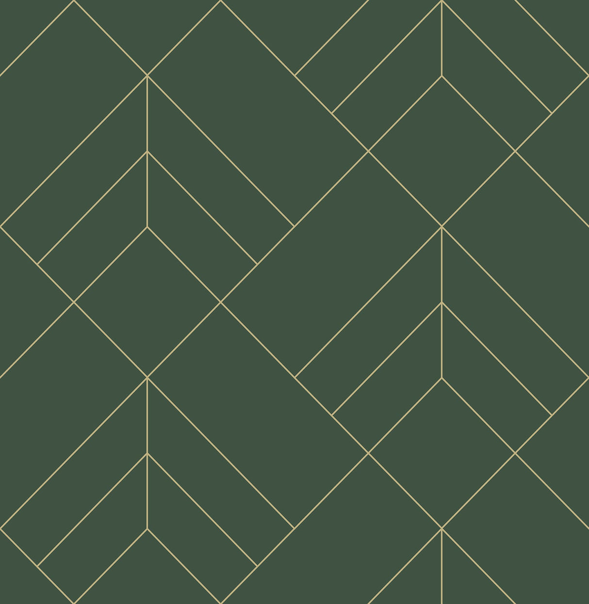 A-Street Prints 4066-26550 Sander Evergreen Geometric Wallpaper