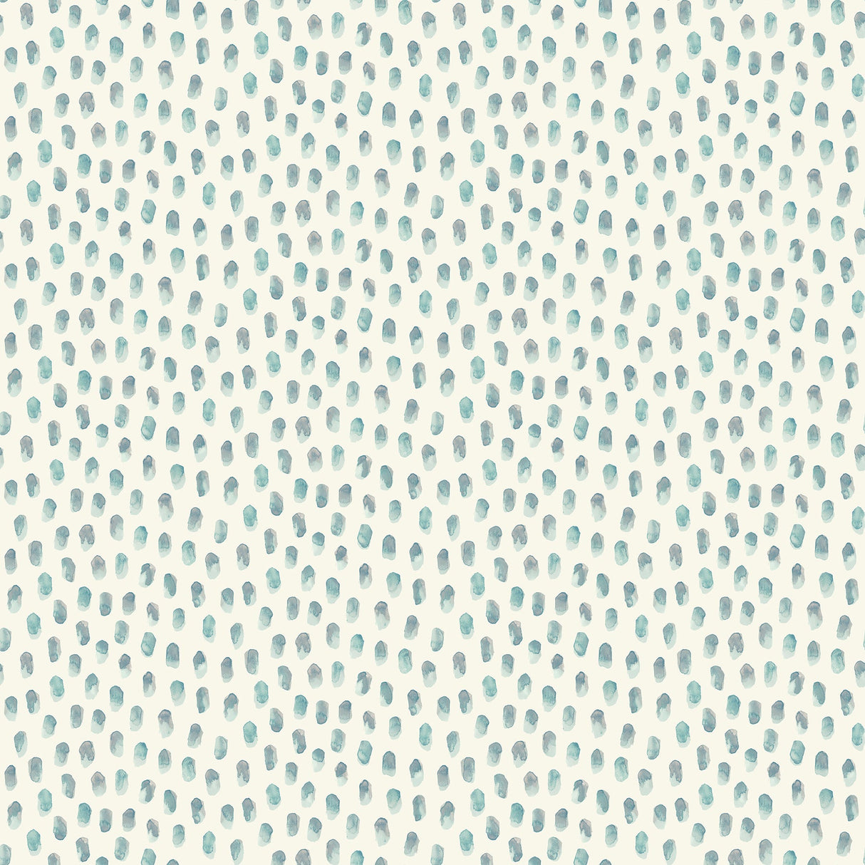 Chesapeake 4071-71061 Sand Drips Aqua Painted Dots Wallpaper