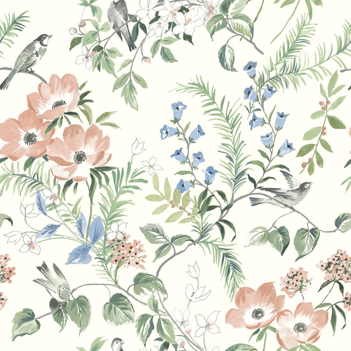 Chesapeake 4072-70002 Frederique Multicolor Bloom Wallpaper