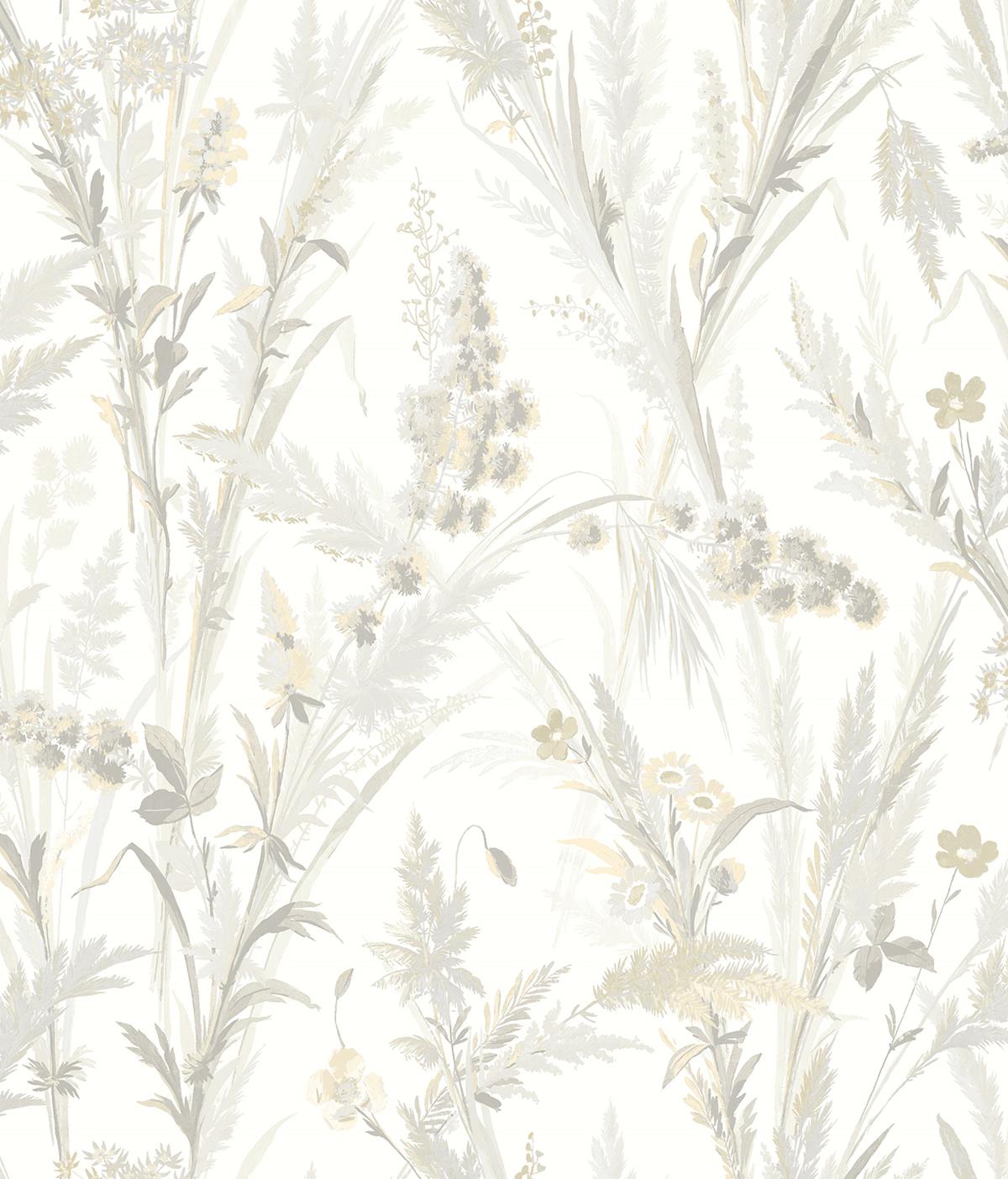 Chesapeake 4072-70027 Hillaire Wheat Meadow Wallpaper