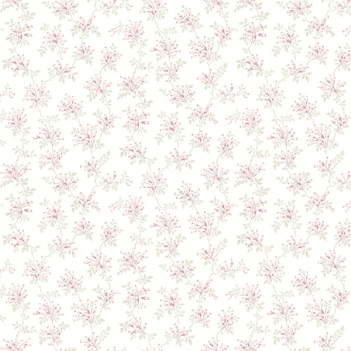 Chesapeake 4072-70038 Sofiane Pink Botanical Trail Wallpaper