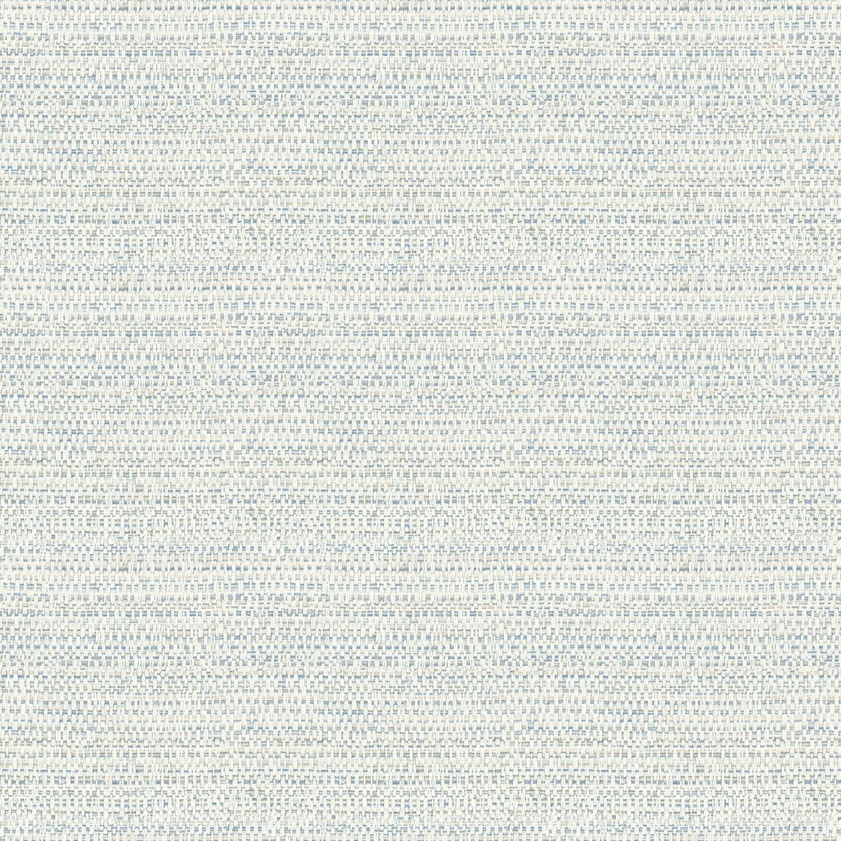 Chesapeake 4072-70056 Balantine Light Blue Weave Wallpaper