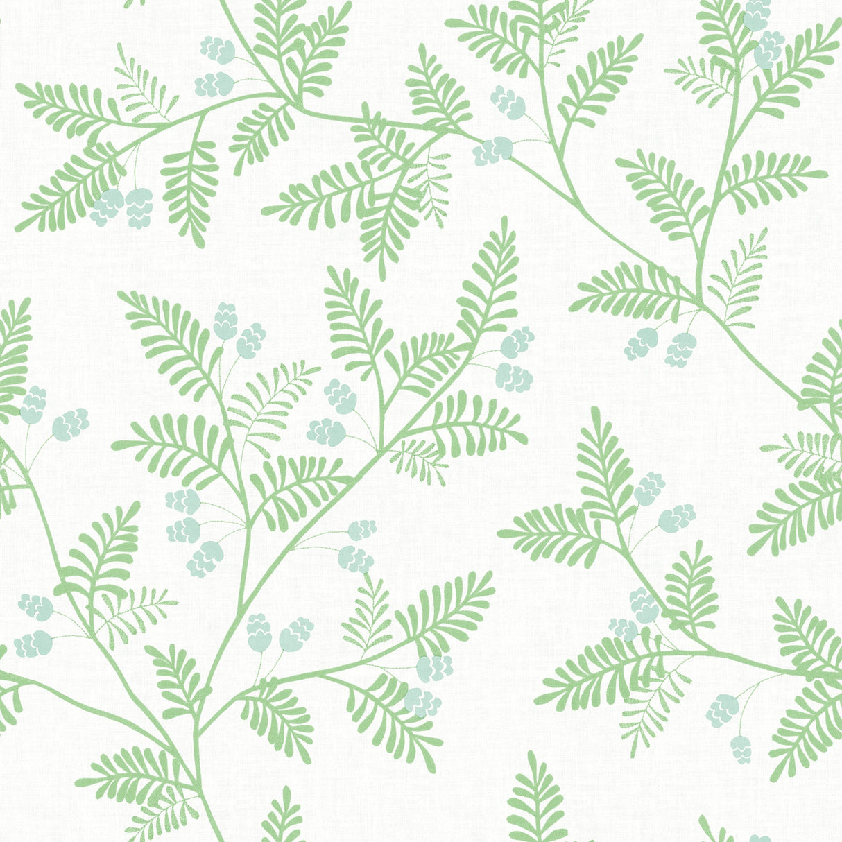 A-Street Prints 4074-26600 Ardell Light Green Botanical Wallpaper